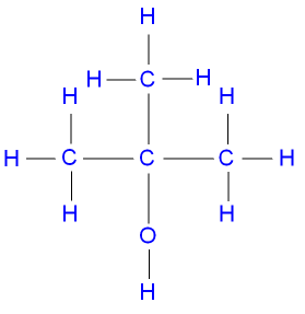 2-methylpropan-2-ol Isomer of Butanol